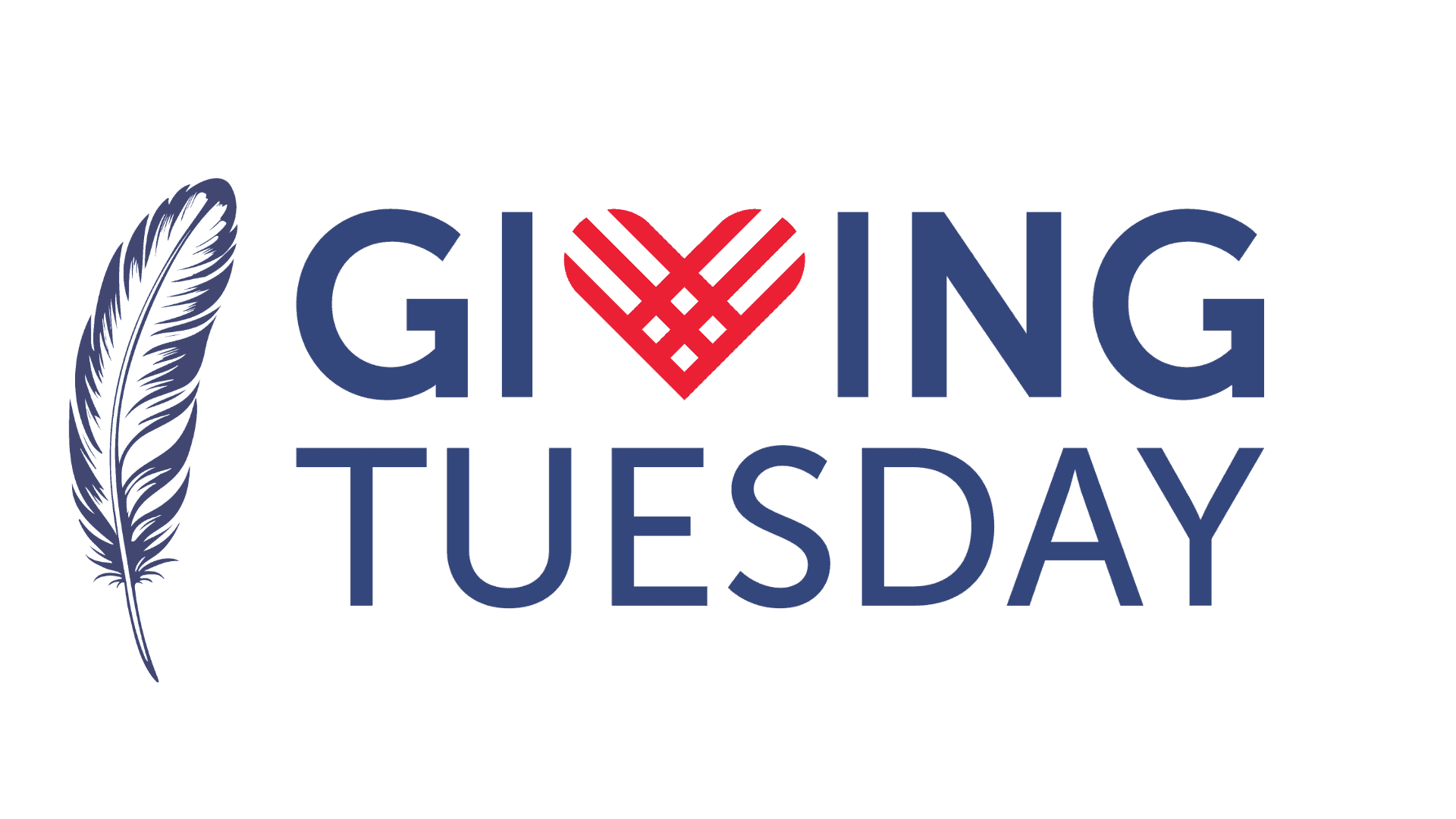 Giving Tuesday Logo with feather